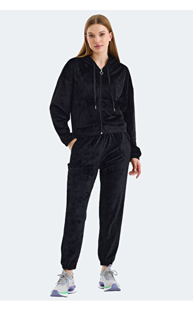 Slazenger VOTE IN Kadın Eşofman Takım Siyah