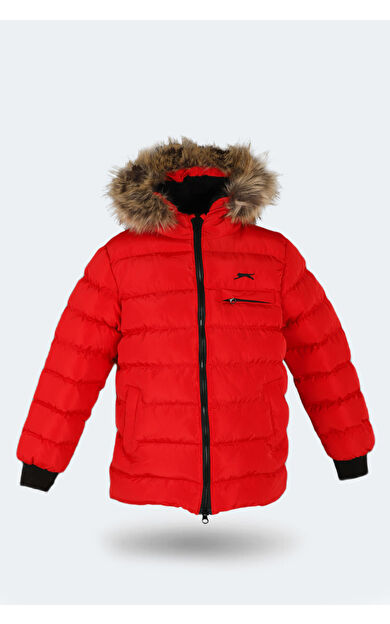 Slazenger CALISTO NEW Unisex Çocuk Mont & Kaban Kırmızı ST23JC027-600