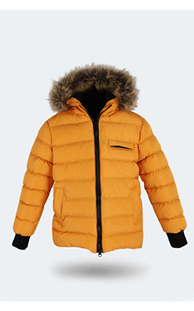 Slazenger CALISTO NEW Unisex Çocuk Mont & Kaban Sarı