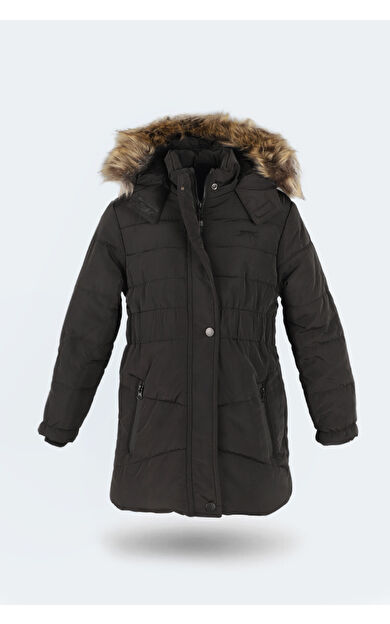 Slazenger CANDY NEW Kız Çocuk Mont &amp; Kaban Siyah ST23JC030-500