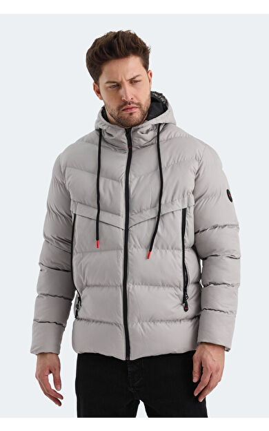 Slazenger HAIFA Erkek Mont Taş Gri