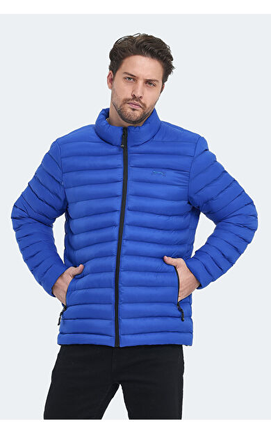 Slazenger HAYDEN Erkek Mont Saks Mavi