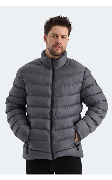 Slazenger HEAR Erkek Mont Koyu Gri