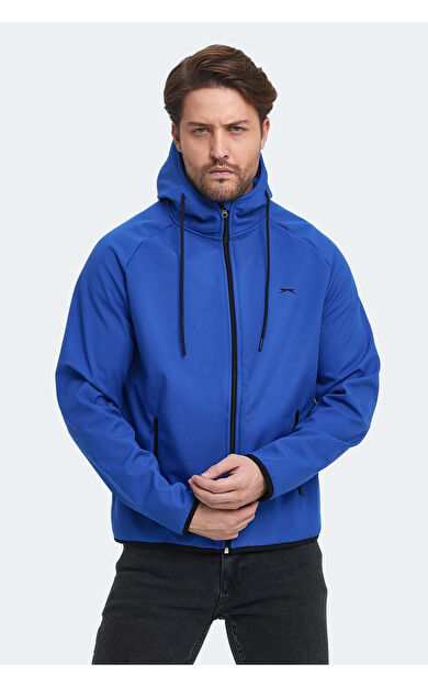 Slazenger RANGI Erkek Mont & Kaban Saks Mavi