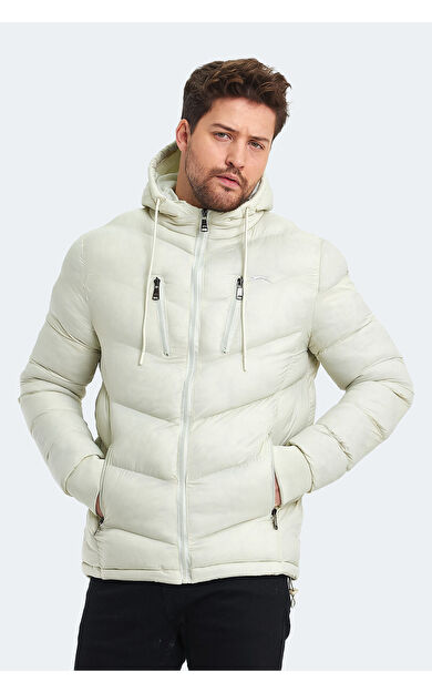 Slazenger WITNESS IN Erkek Mont Beyaz