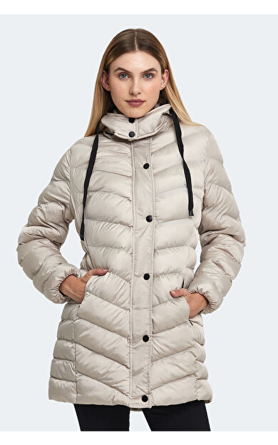 Slazenger GWEN Kadın Mont Beyaz