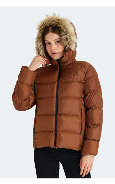 Slazenger GUEST Kadın Mont Taba