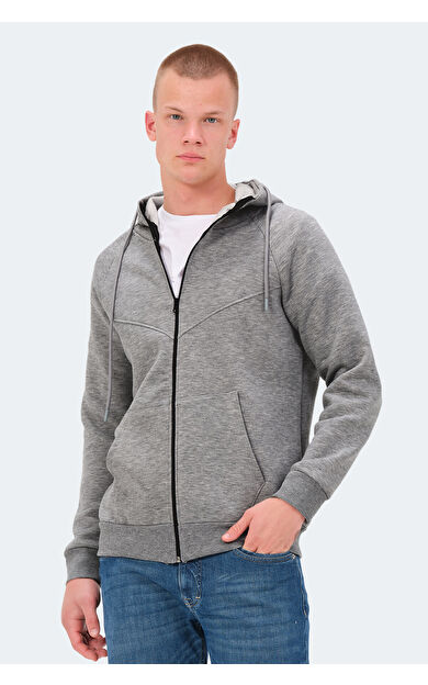 Slazenger KAZUE I Erkek Sweatshirt Koyu Gri