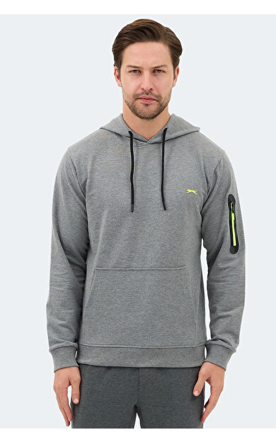 Slazenger OZZY IN Erkek Sweatshirt Gri