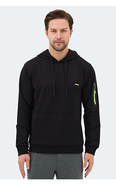 Slazenger OZZY IN Erkek Sweatshirt Siyah