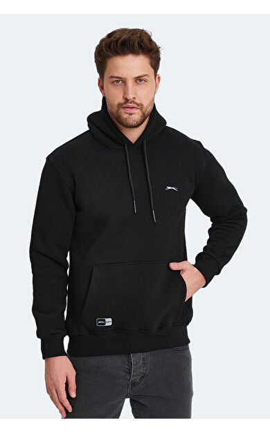 Slazenger OLTA IN Erkek Sweatshirt Siyah