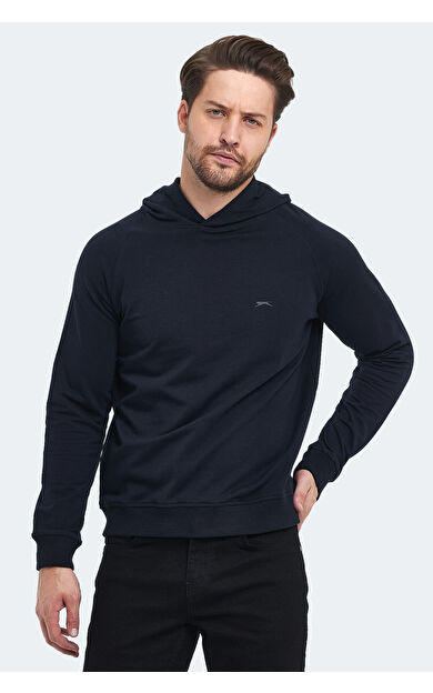 Slazenger KICKER Erkek Sweatshirt Lacivert