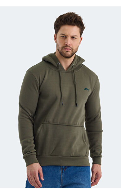 Slazenger KEANS Erkek Sweatshirt Haki