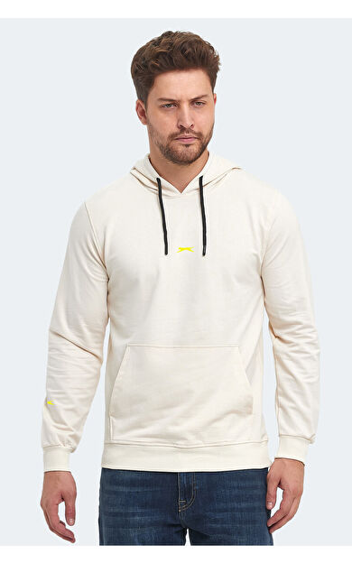 Slazenger OSLO IN Erkek Sweatshirt Bej