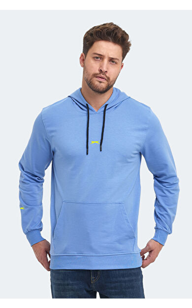 Slazenger OSLO IN Erkek Sweatshirt Turkuaz