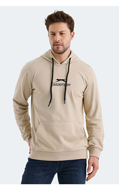 Slazenger ONCA IN Erkek Sweatshirt Bej