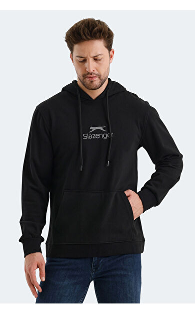 Slazenger ONCA IN Erkek Sweatshirt Siyah