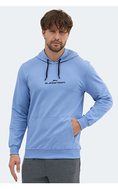 Slazenger ONCA IN Erkek Sweatshirt Turkuaz