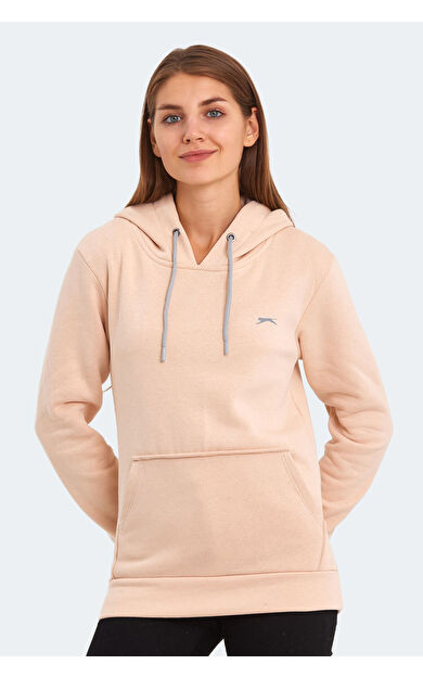 Slazenger KESHIAN Kadı  Sweatshirt Bej