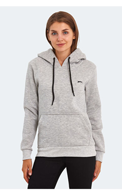 Slazenger KESHIAN Kadı  Sweatshirt Gri