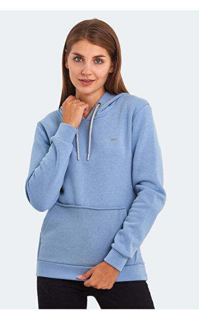 Slazenger KESHIAN Kadı  Sweatshirt Mavi