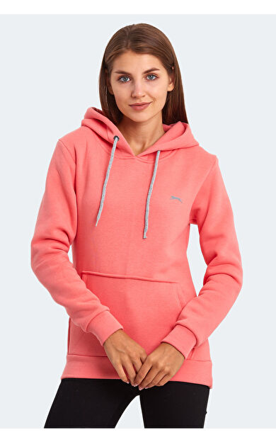 Slazenger KESHIAN Kadı  Sweatshirt Mercan