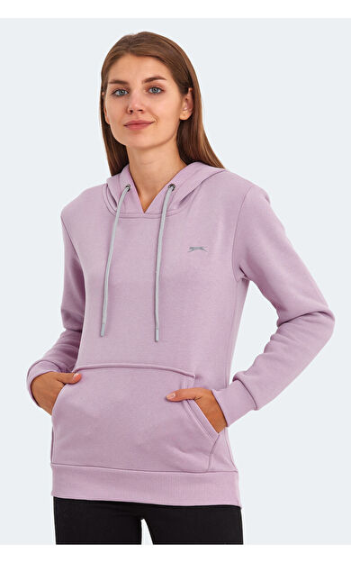 Slazenger KESHIAN Kadı  Sweatshirt Lila