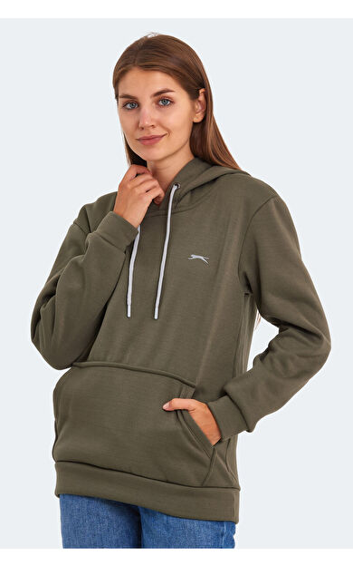 Slazenger KESHIAN Kadı  Sweatshirt Haki
