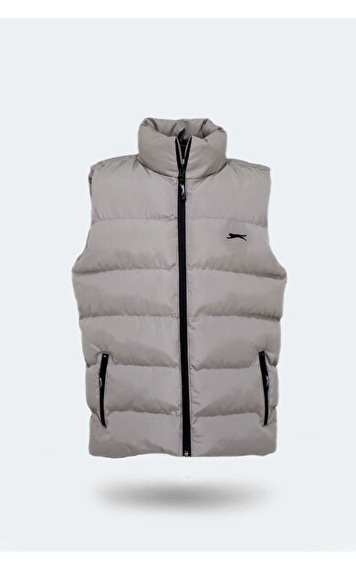 Slazenger NEPTUNE IN Unisex Çocuk Yelek Taş Gri