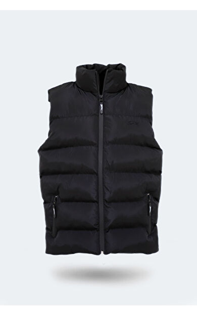 Slazenger NEPTUNE IN Unisex Çocuk Yelek Siyah