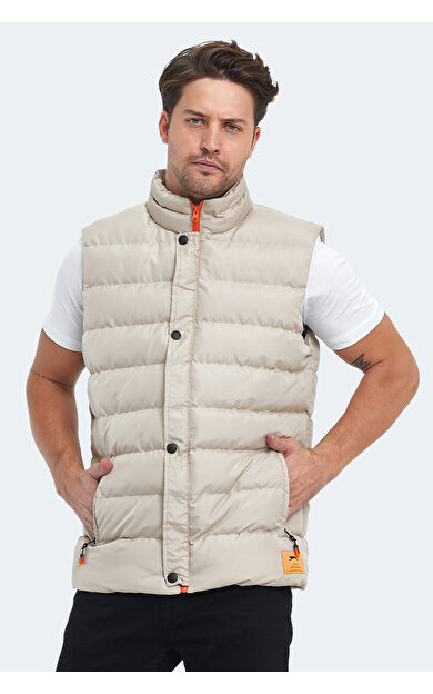 Slazenger HELEN Erkek Yelek Bej