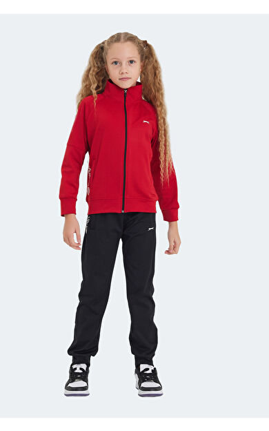 Slazenger NEXT Unisex Çocuk Eşofman Takımı Kırmızı