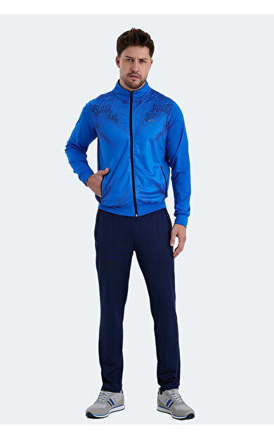 Slazenger RECOGNIZE Erkek Eşofman Takımı Saks Mavi