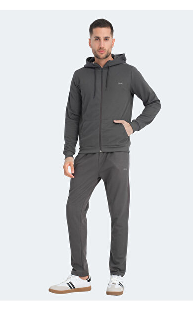 Slazenger RICH Erkek Eşofman Takımı Koyu Gri