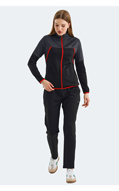 Slazenger ROCKSTAR Kadın Eşofman Takımı Siyah