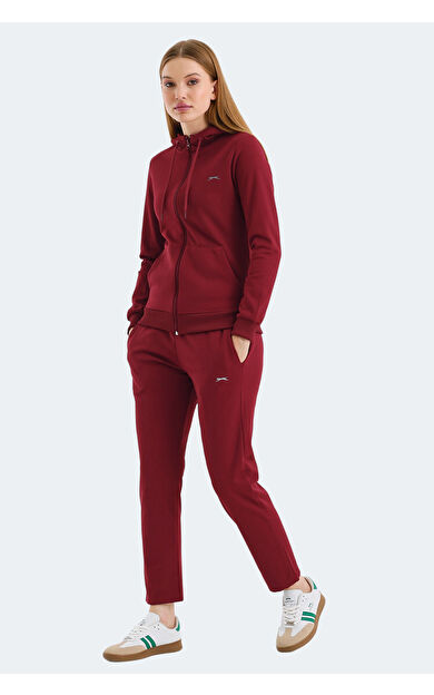 Slazenger RID Kadın Eşofman Takımı Bordo