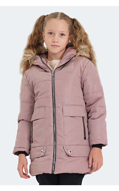Slazenger CAMELIA Kız Çocuk Mont &amp; Kaban Pudra