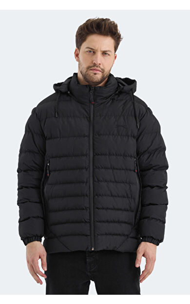 Slazenger HADI Erkek Mont &amp; Kaban Siyah