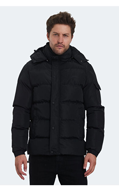 Slazenger GALAL Erkek Mont &amp; Kaban Siyah