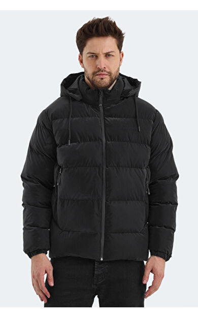 Slazenger HEINER Erkek Mont &amp; Kaban Siyah