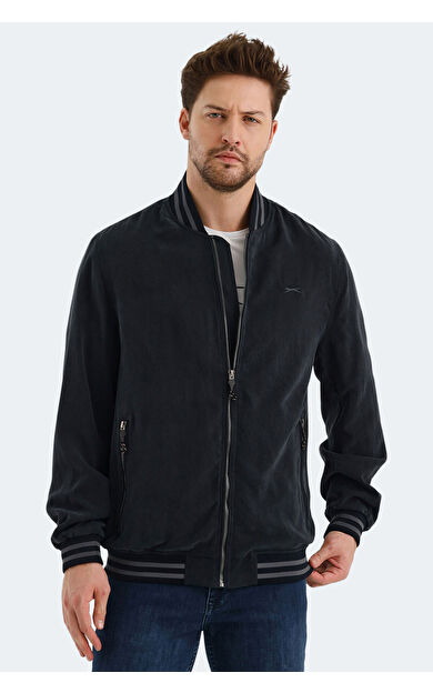 Slazenger BOMBERS Erkek Mont &amp; Kaban Koyu Gri