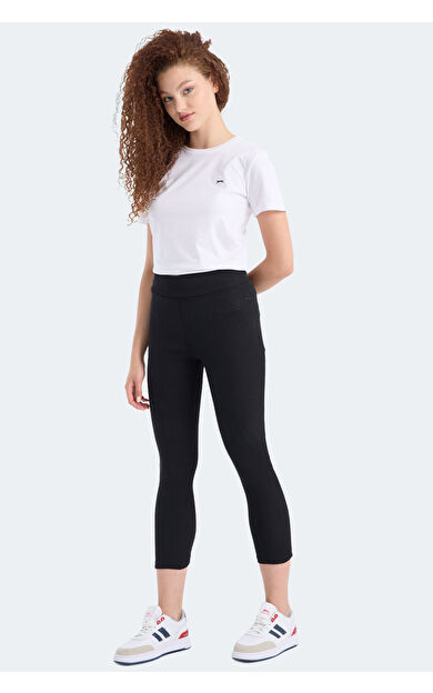 Slazenger KEEPER Kadın Tayt Siyah