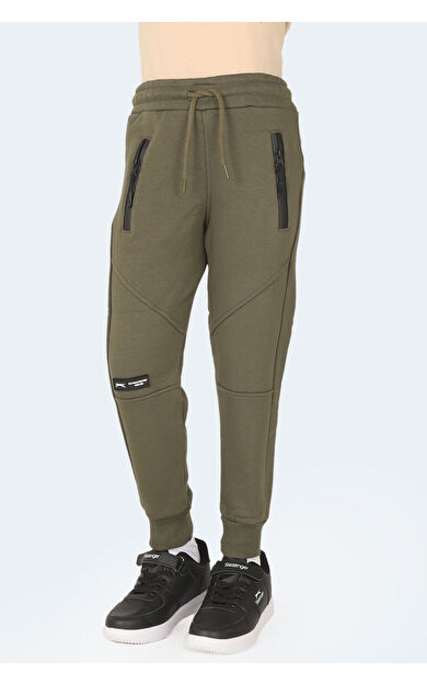 Slazenger LAMYA Unisex Çocuk Eşofman Altı Haki