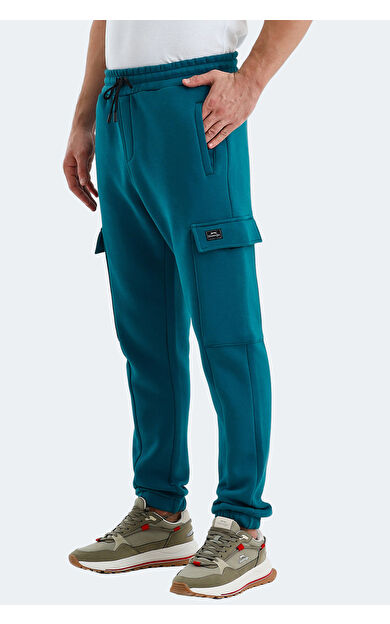 Slazenger VALORA Erkek Eşofman Altı Petrol