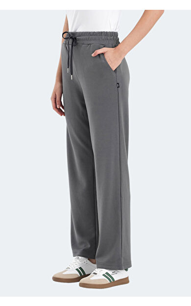 Slazenger VERSUS Kadın Eşofman Altı Koyu Gri