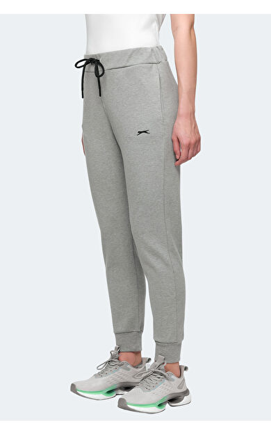 Slazenger VETERAN RBN Kadın Eşofman Altı Açık Gri