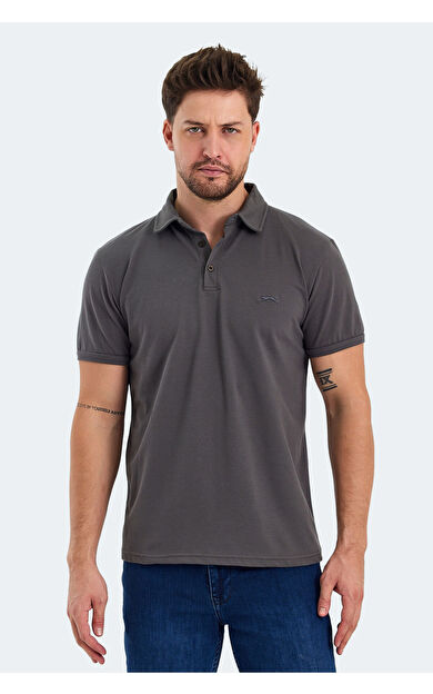 Slazenger KLASSE Erkek Tişört Antrasit