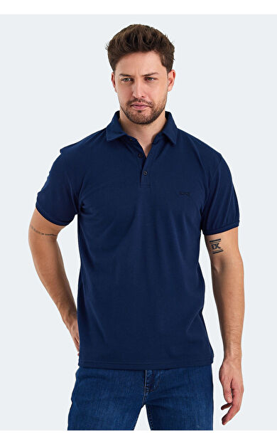 Slazenger KLASSE Erkek Tişört Lacivert