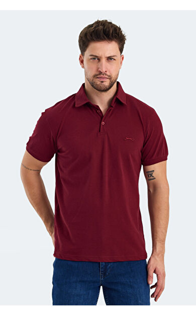 Slazenger KLASSE Erkek Tişört Bordo