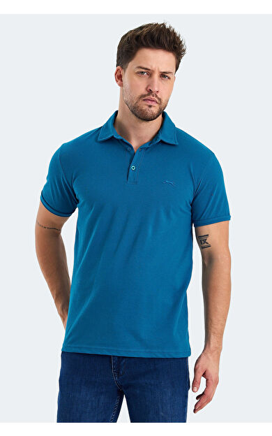 Slazenger KLASSE Erkek Tişört Indigo